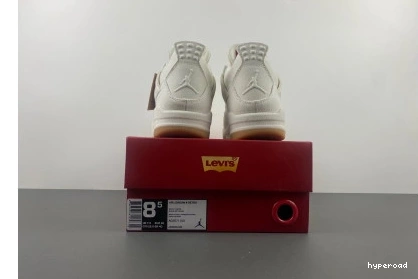 Hyperoad X AIR JORDAN 'WHITE' 4 LEVI'S 1003